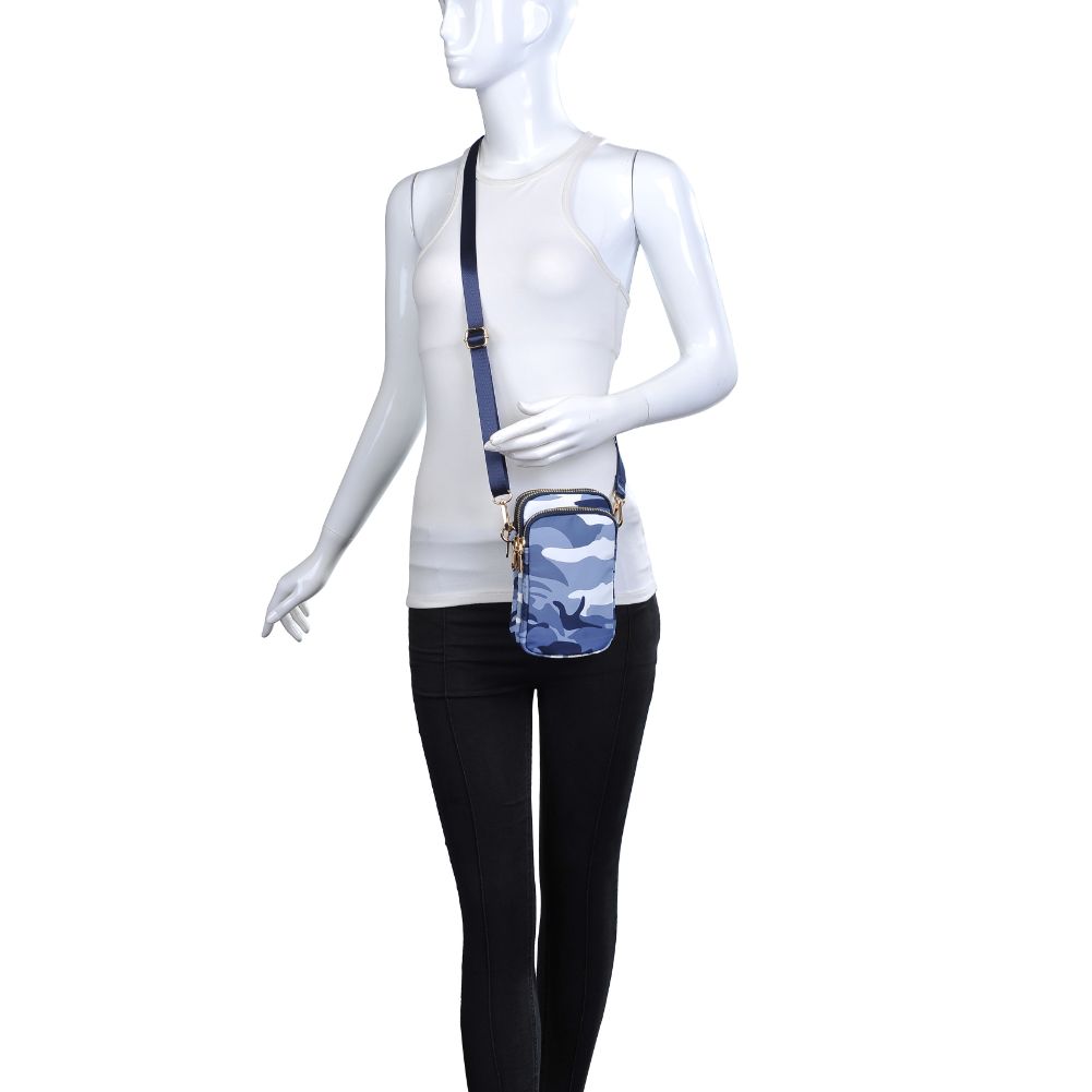 Sol and Selene Divide & Conquer Crossbody 841764105941 View 5 | Blue Camo