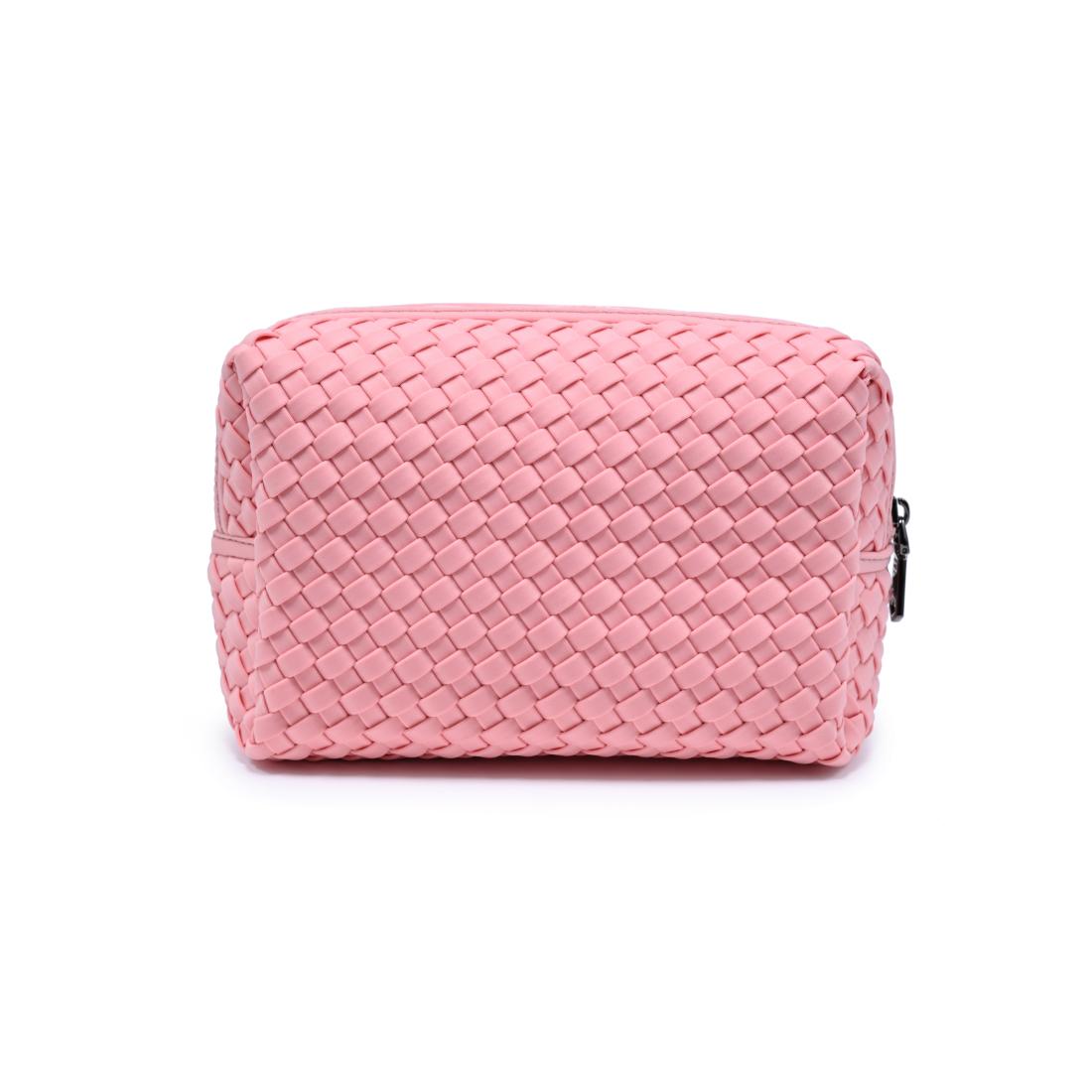 Sol and Selene Altitude - Woven Neoprene Cosmetic & Travel Organizer Pouch 841764112383 View 7 | Blush