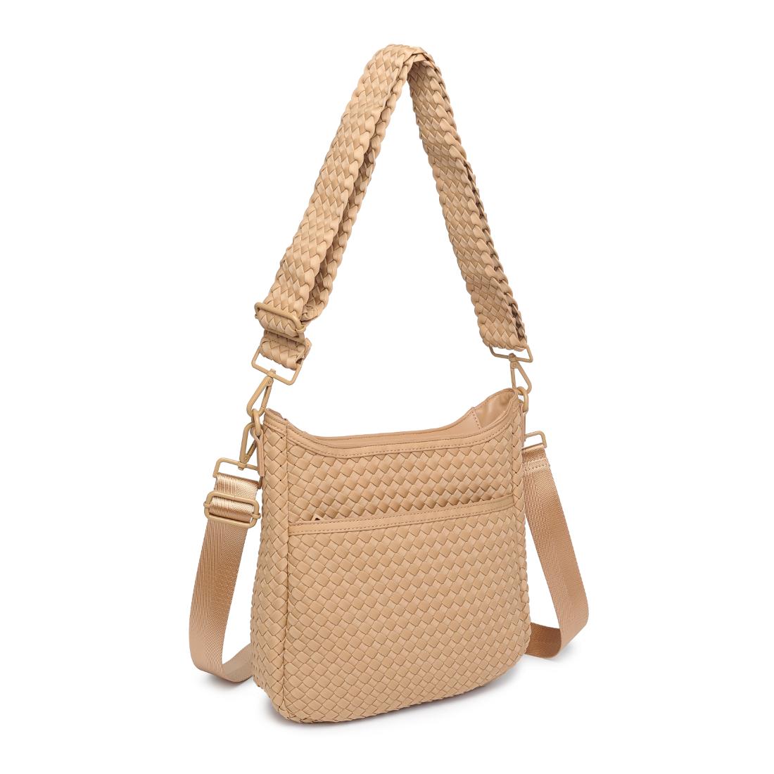 Sol and Selene Kismet - Woven Neoprene Crossbody 841764110174 View 6 | Nude