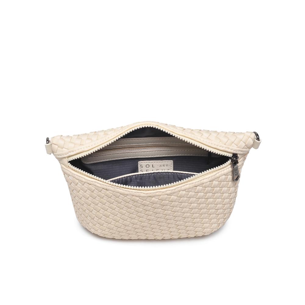 Sol and Selene Ethereal - Woven Neoprene Crossbody 841764110846 View 8 | Cream