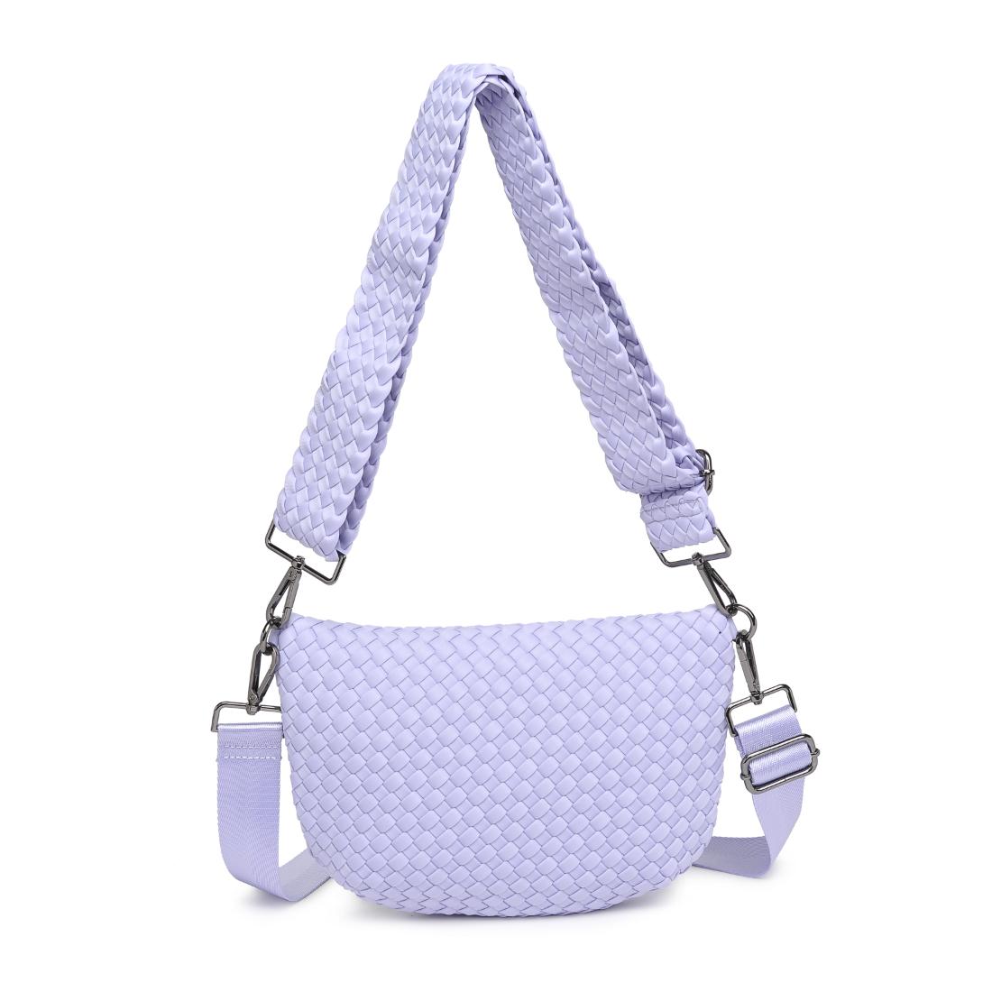 Sol and Selene Ethereal - Woven Neoprene Crossbody 841764111478 View 7 | Lilac
