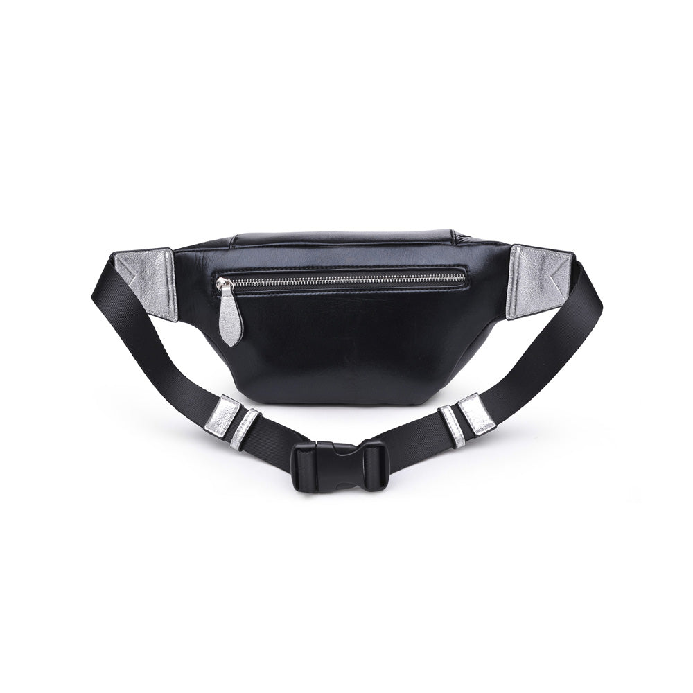 Product Image of Sol and Selene Side Kick - Neoprene Belt Bag 841764104326 View 7 | Black Metallic