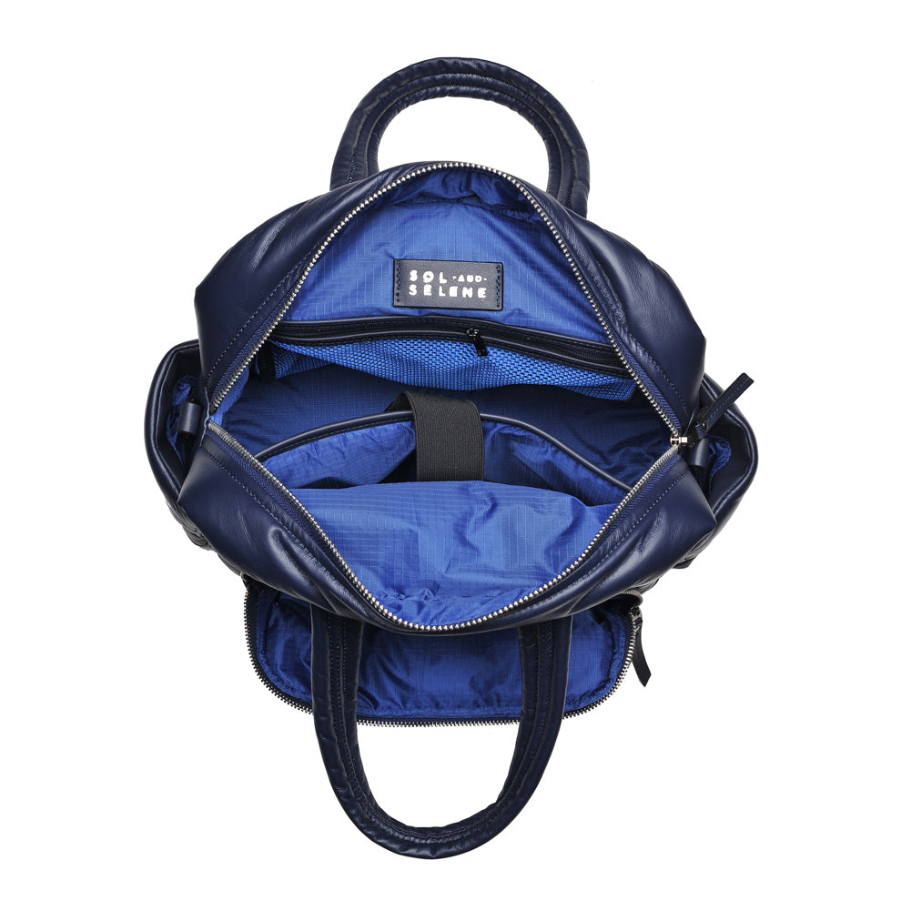 Product Image of Sol and Selene Heroine Satchel 841764103312 View 4 | Navy