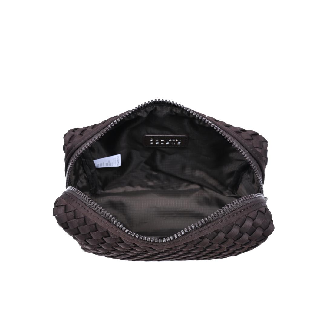 Sol and Selene Altitude - Woven Neoprene Cosmetic & Travel Organizer Pouch 841764112475 View 8 | Chocolate