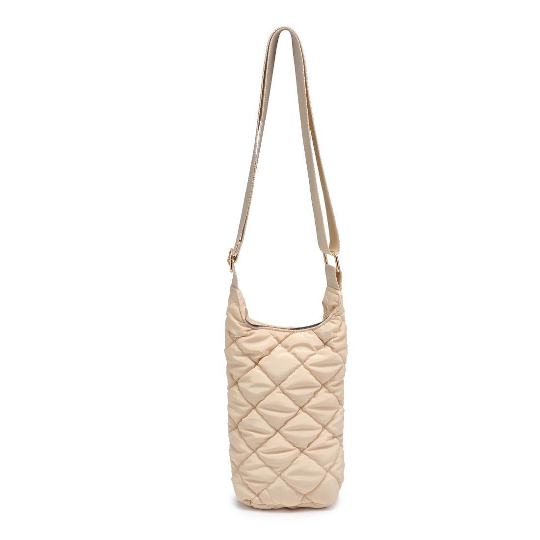 Woman wearing Cream Sol and Selene Let It Flow - Puffer Crossbody 841764112079 View 7 | Cream