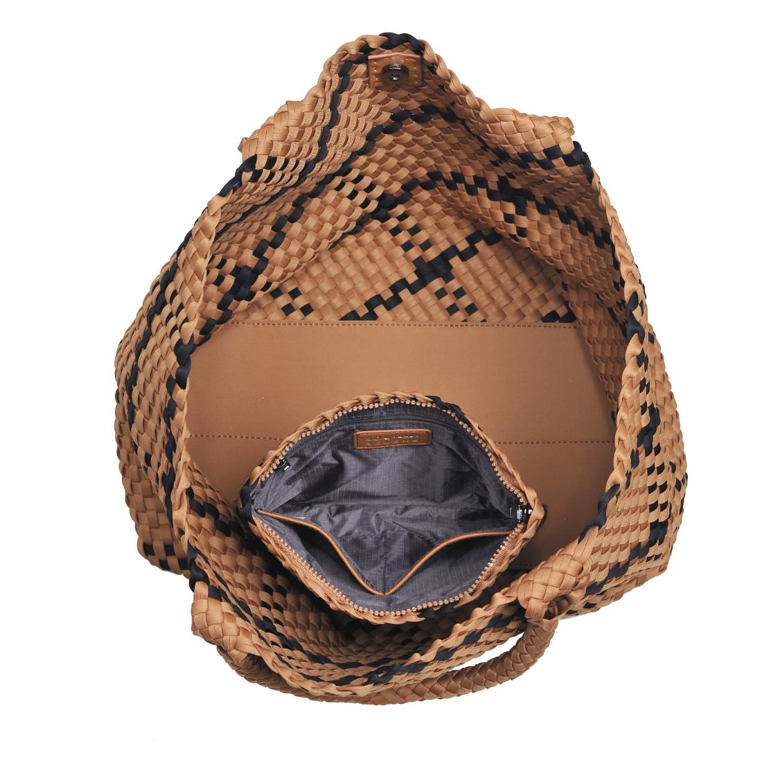 Product Image of Sol and Selene Sky's The Limit - Large Tote 841764110679 View 8 | Sand Black