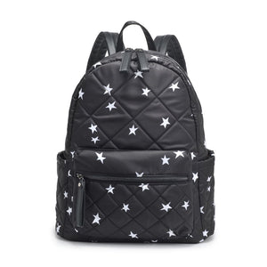 Sol and Selene Motivator - Large Travel Backpack 841764107426 View 5 | Black Star
