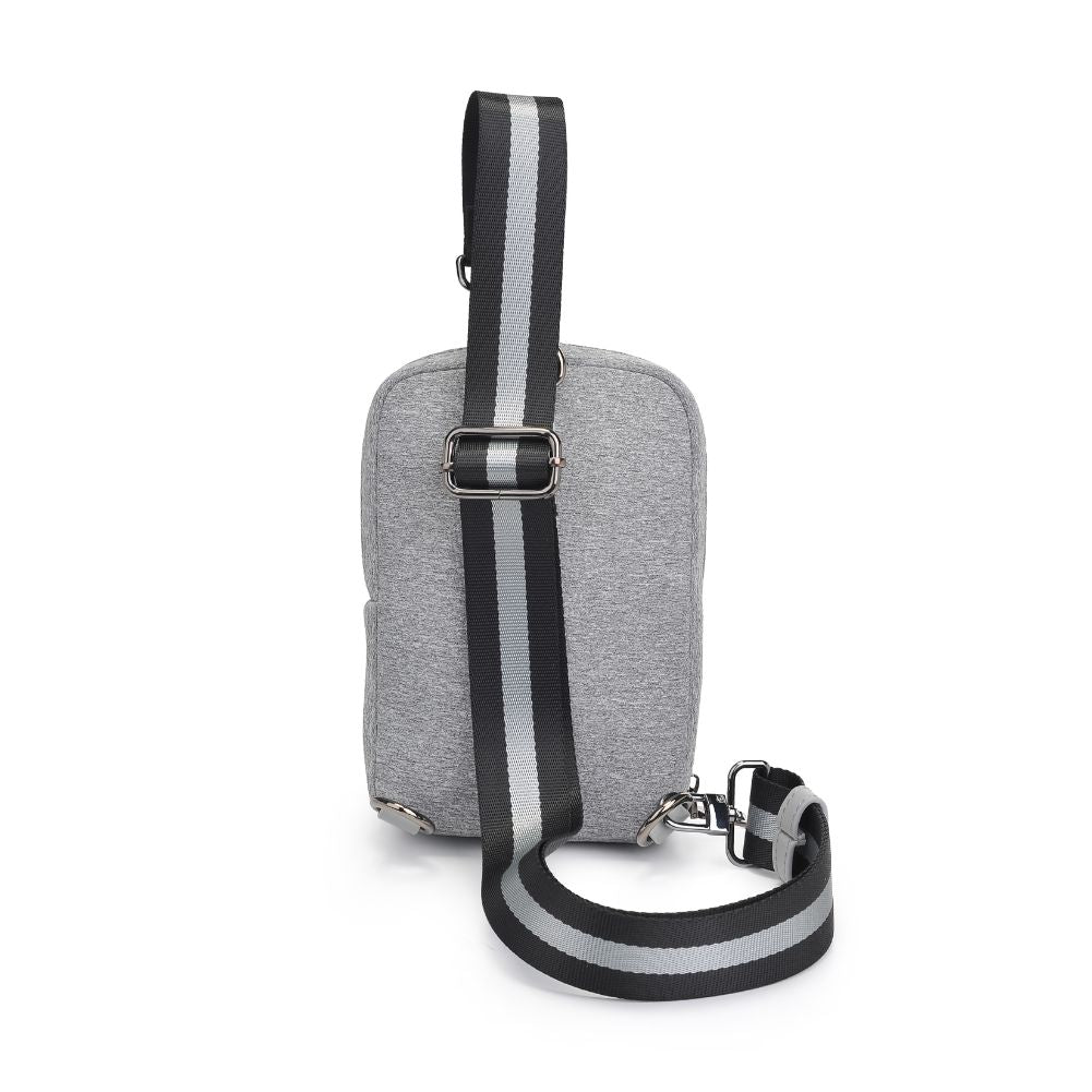 Sol and Selene Accolade Sling Backpack 841764106436 View 7 | Heather Grey