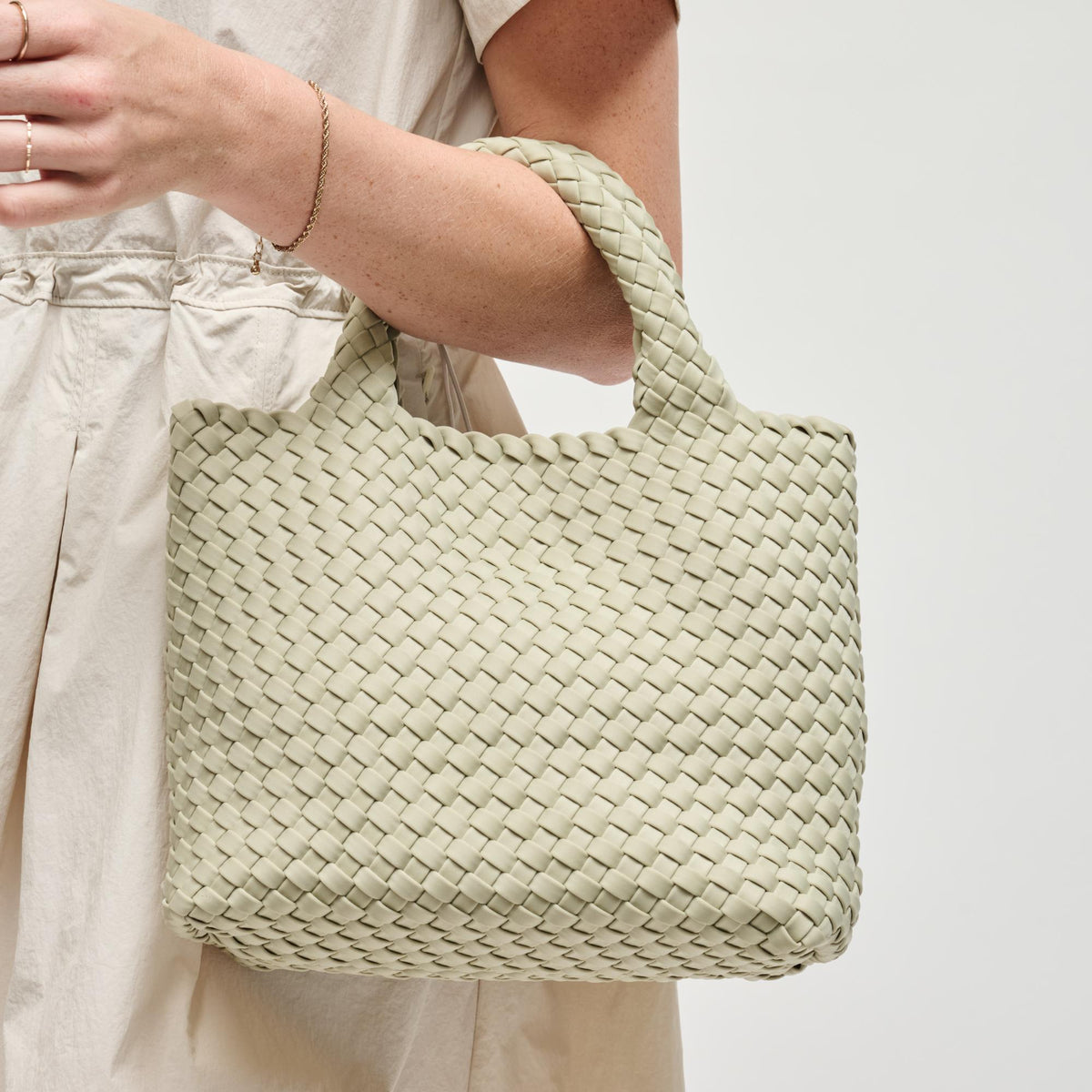 Woman wearing Sage Sol and Selene Sky's The Limit - Small Crossbody 841764112369 View 2 | Sage