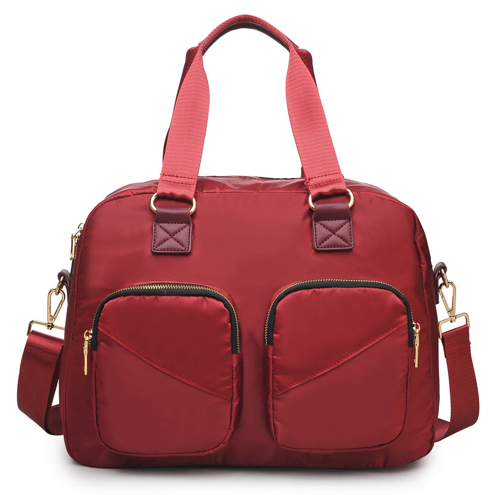 Product Image of Sol and Selene Legacy Satchel 841764100205 View 1 | Burgundy