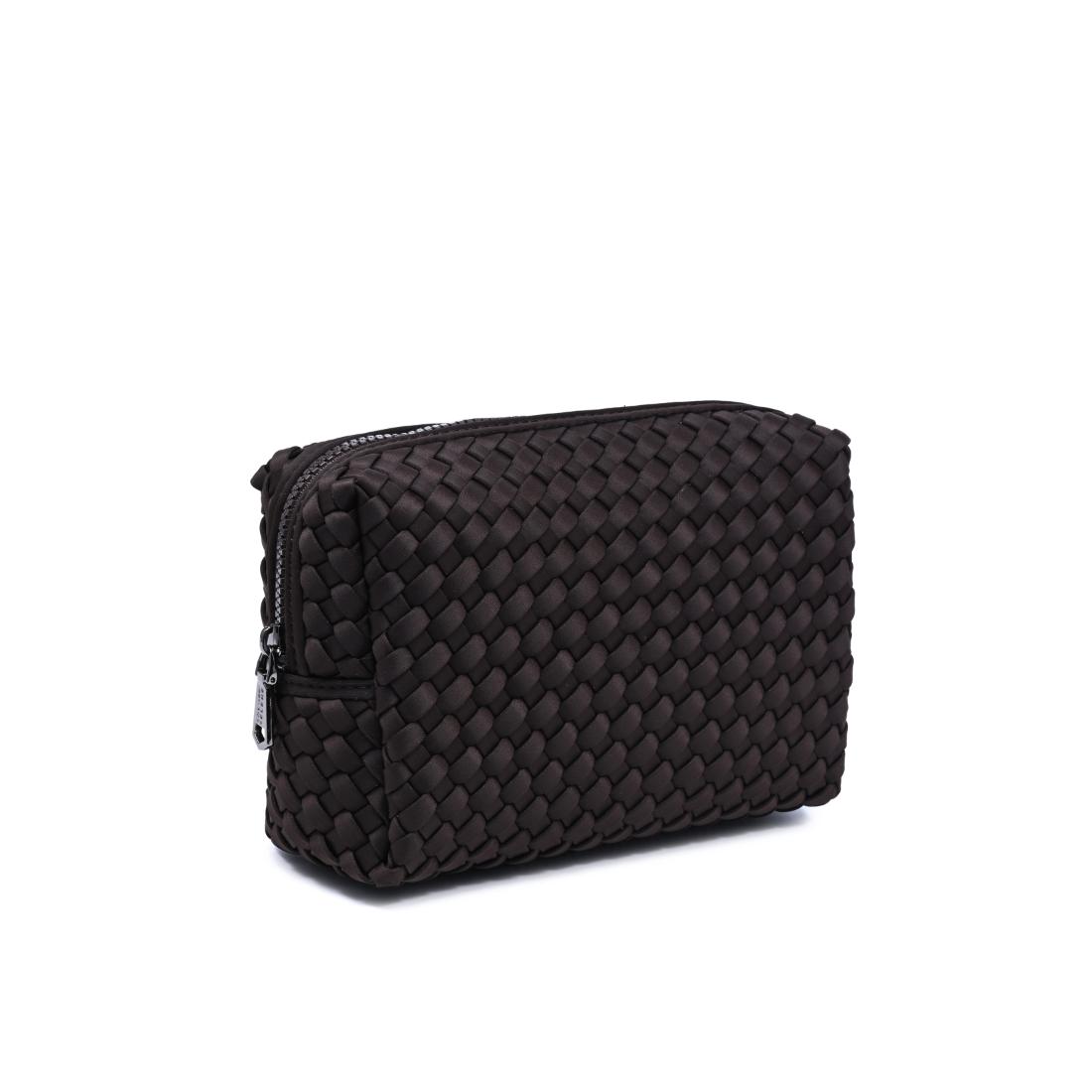 Sol and Selene Altitude - Woven Neoprene Cosmetic & Travel Organizer Pouch 841764112475 View 6 | Chocolate