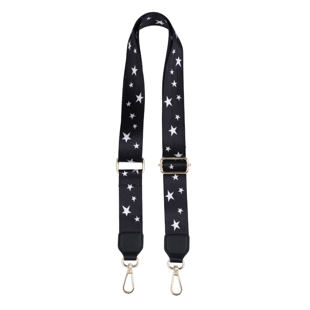 Sol and Selene Adjustable Shoulder Crossbody Strap Shoulder Strap 841764106238 View 5 | Black Star