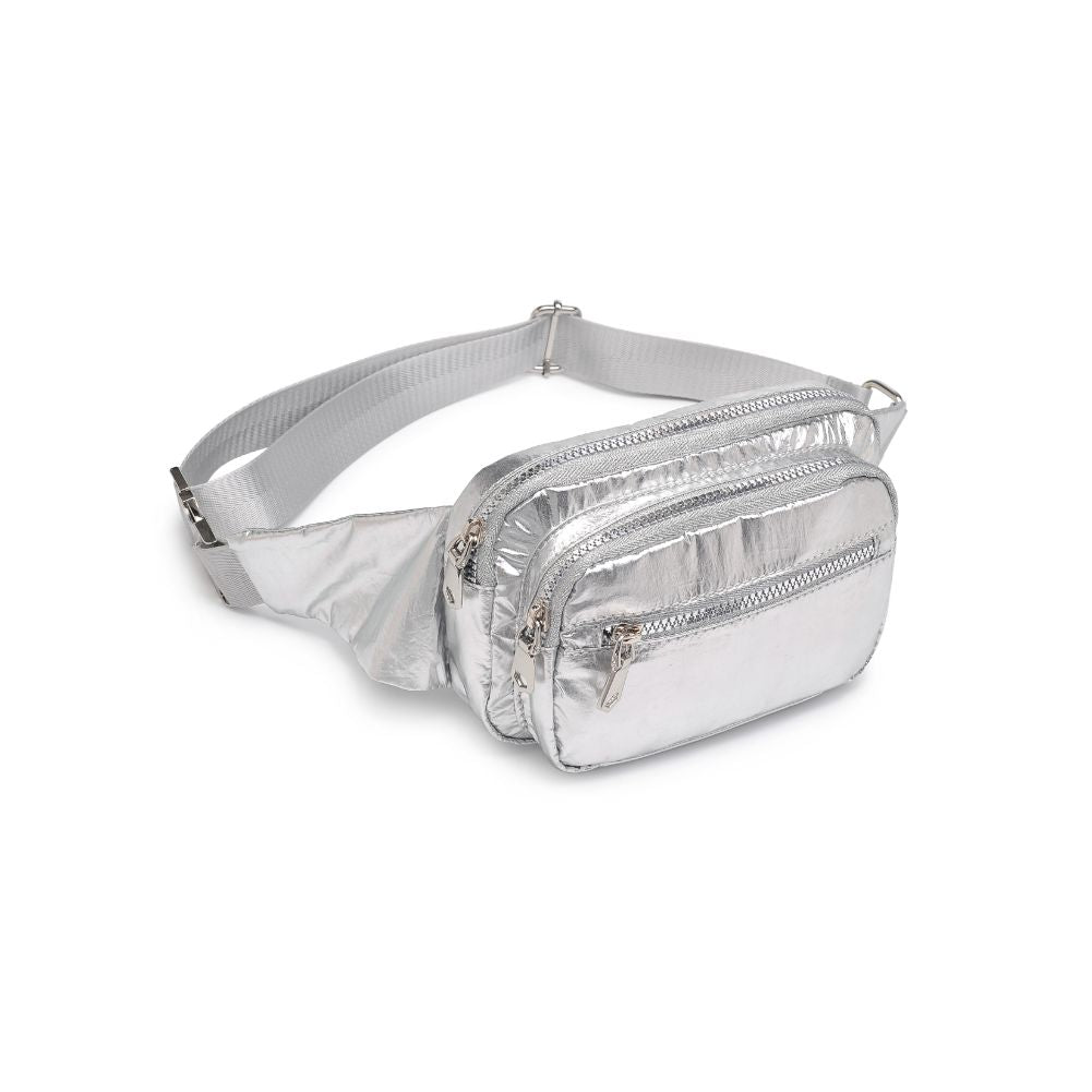 Product Image of Sol and Selene Hip Hugger Belt Bag 841764108690 View 6 | Silver