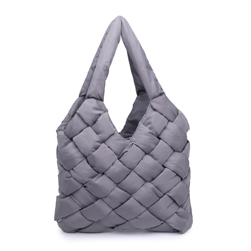 Woman wearing Carbon Sol and Selene Illumine Tote 841764110808 View 5 | Carbon