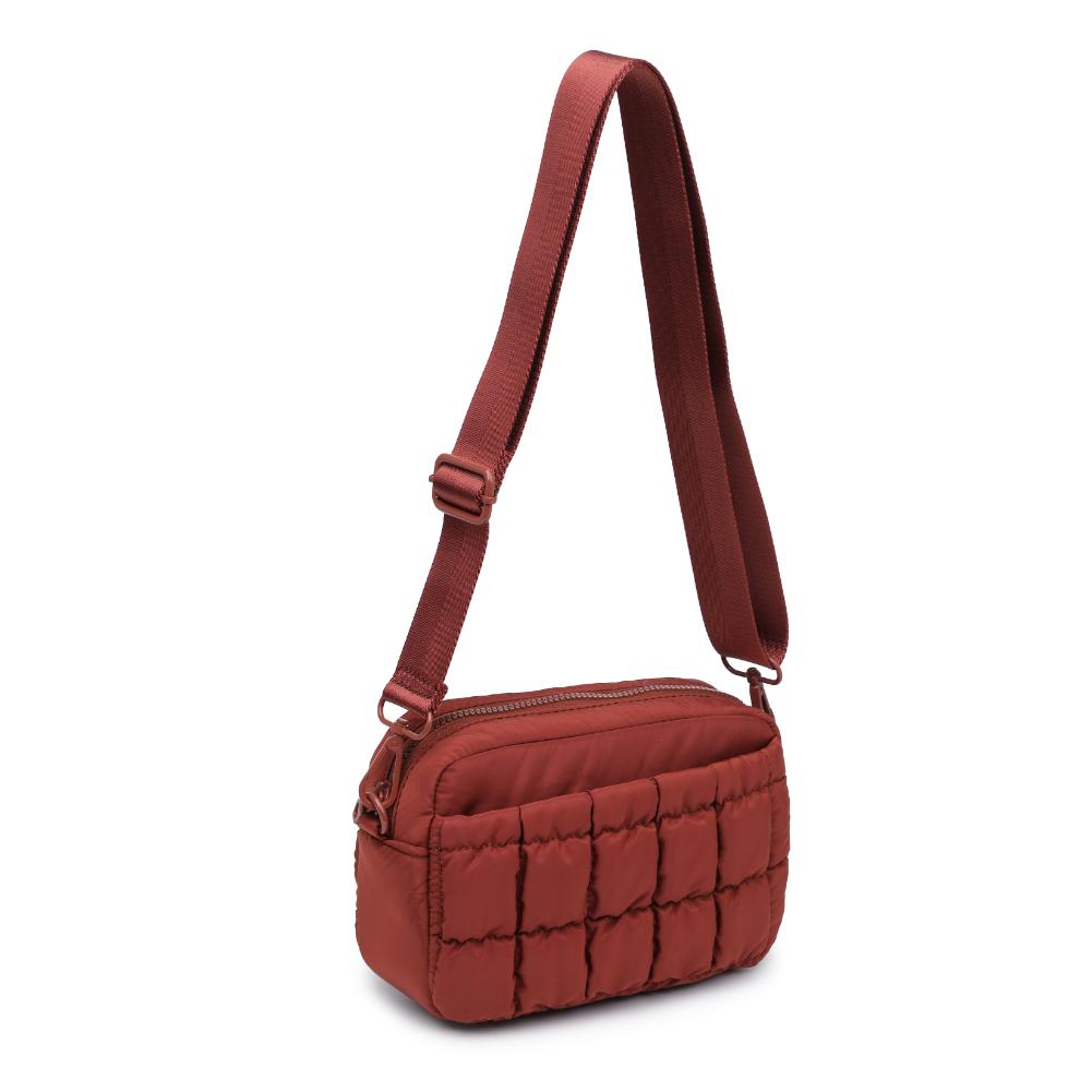 Product Image of Sol and Selene Inspiration - Quilted Nylon Crossbody 841764110600 View 6 | Rust