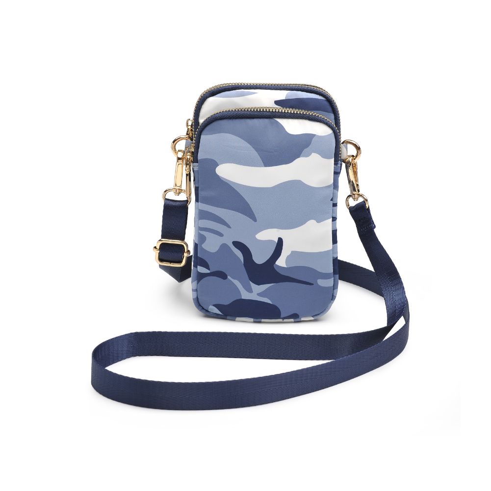 Sol and Selene Divide & Conquer Crossbody 841764105941 View 1 | Blue Camo