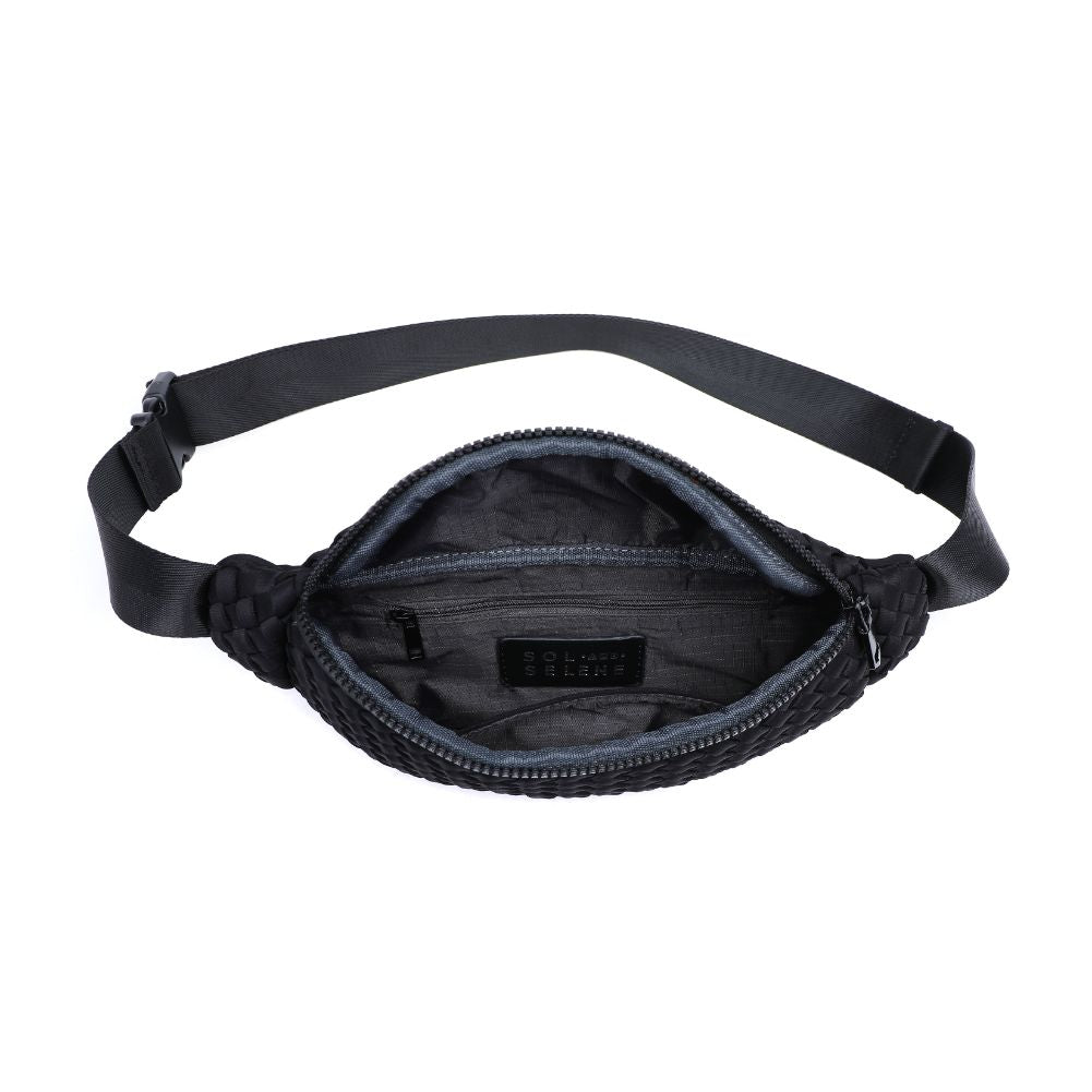 Product Image of Sol and Selene Aim High Belt Bag 841764108102 View 8 | Black