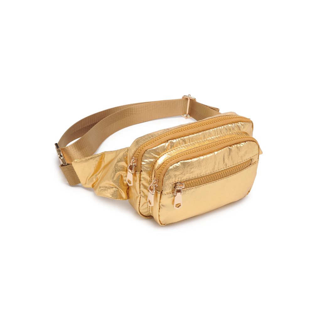 Product Image of Sol and Selene Hip Hugger Belt Bag 841764108683 View 6 | Gold