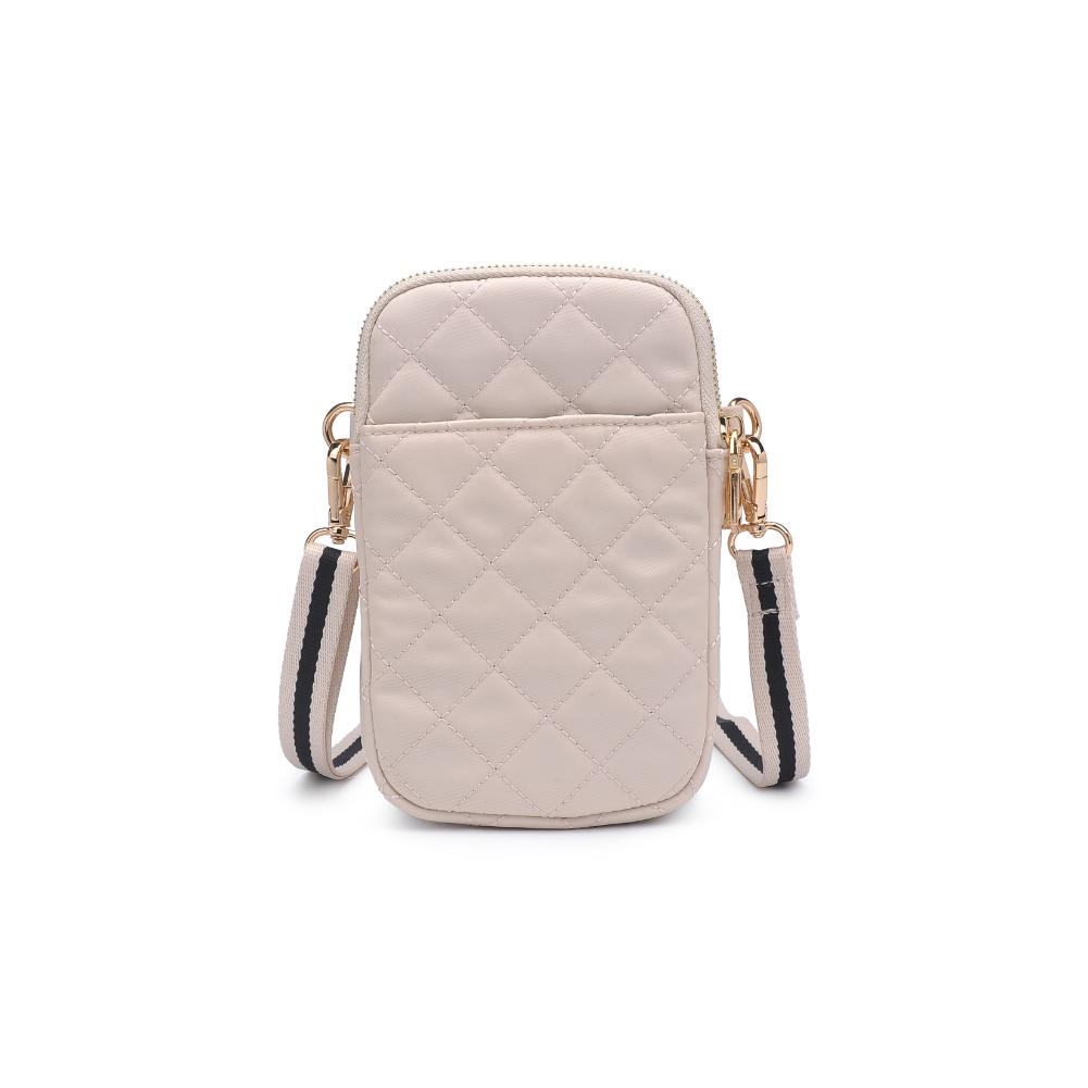 Woman wearing Cream Sol and Selene Divide & Conquer - Quilted Crossbody 841764109345 View 7 | Cream