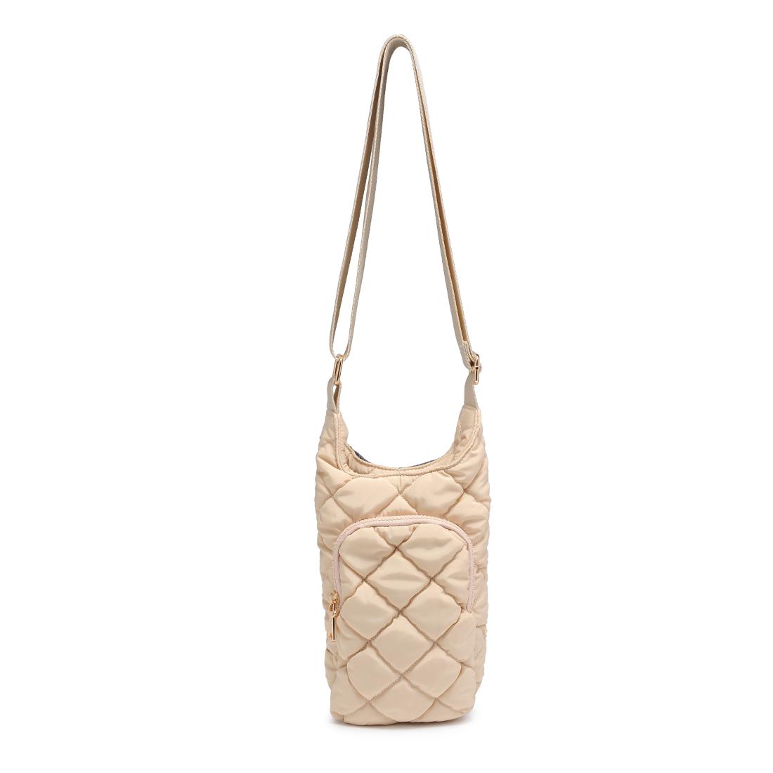 Woman wearing Cream Sol and Selene Let It Flow - Puffer Crossbody 841764112079 View 5 | Cream