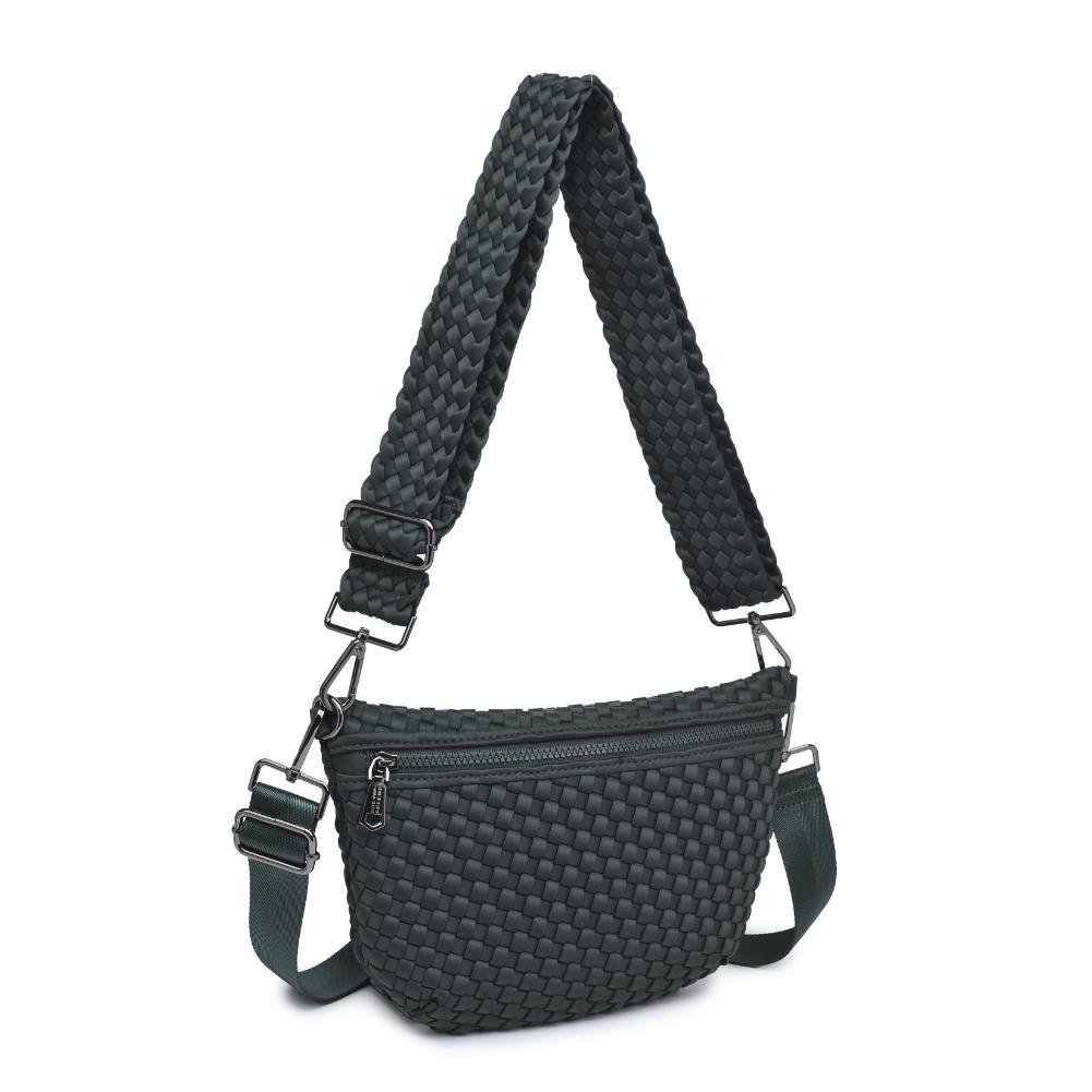 Sol and Selene Ethereal - Woven Neoprene Crossbody 841764110891 View 6 | Olive