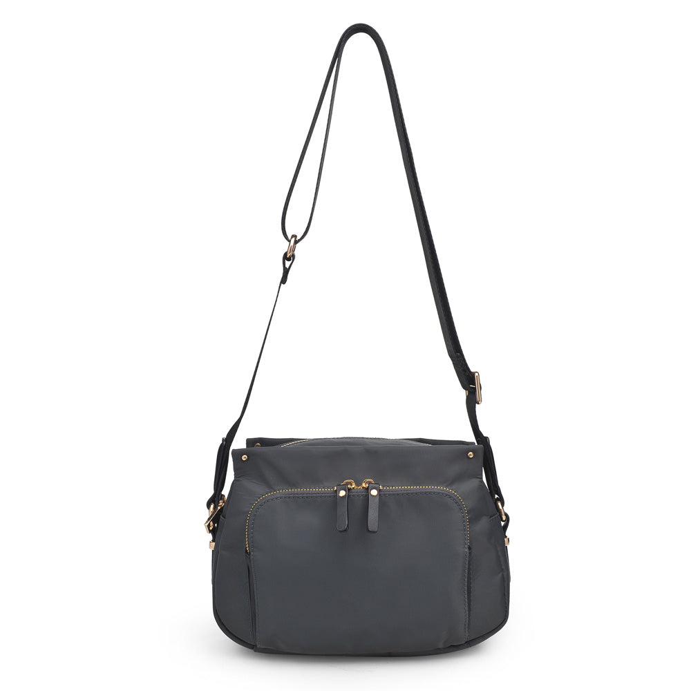 Product Image of Sol and Selene Wanderer Crossbody 841764104074 View 1 | Charcoal