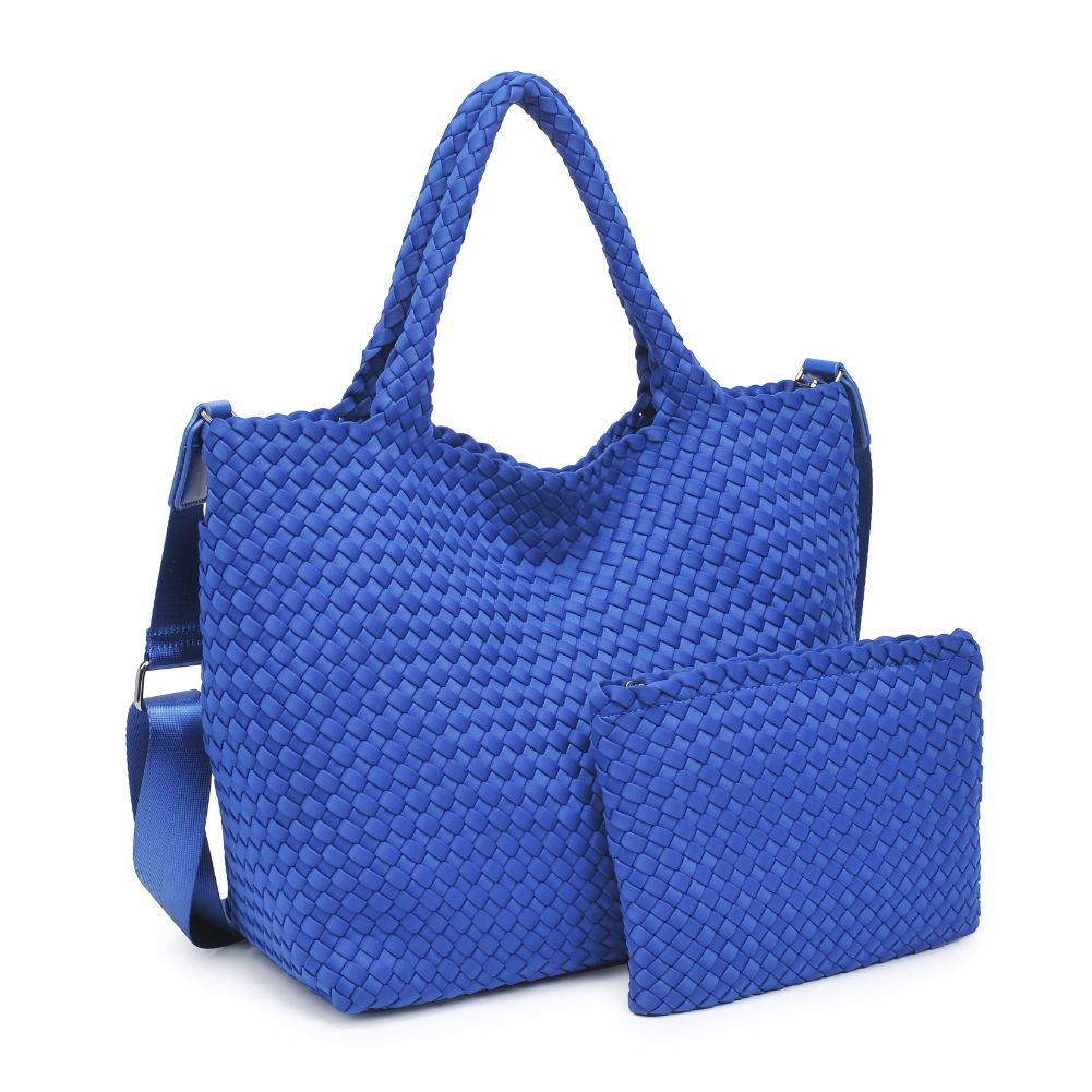 Product Image of Sol and Selene Sky's The Limit - Medium Tote 841764108201 View 6 | Royal Blue