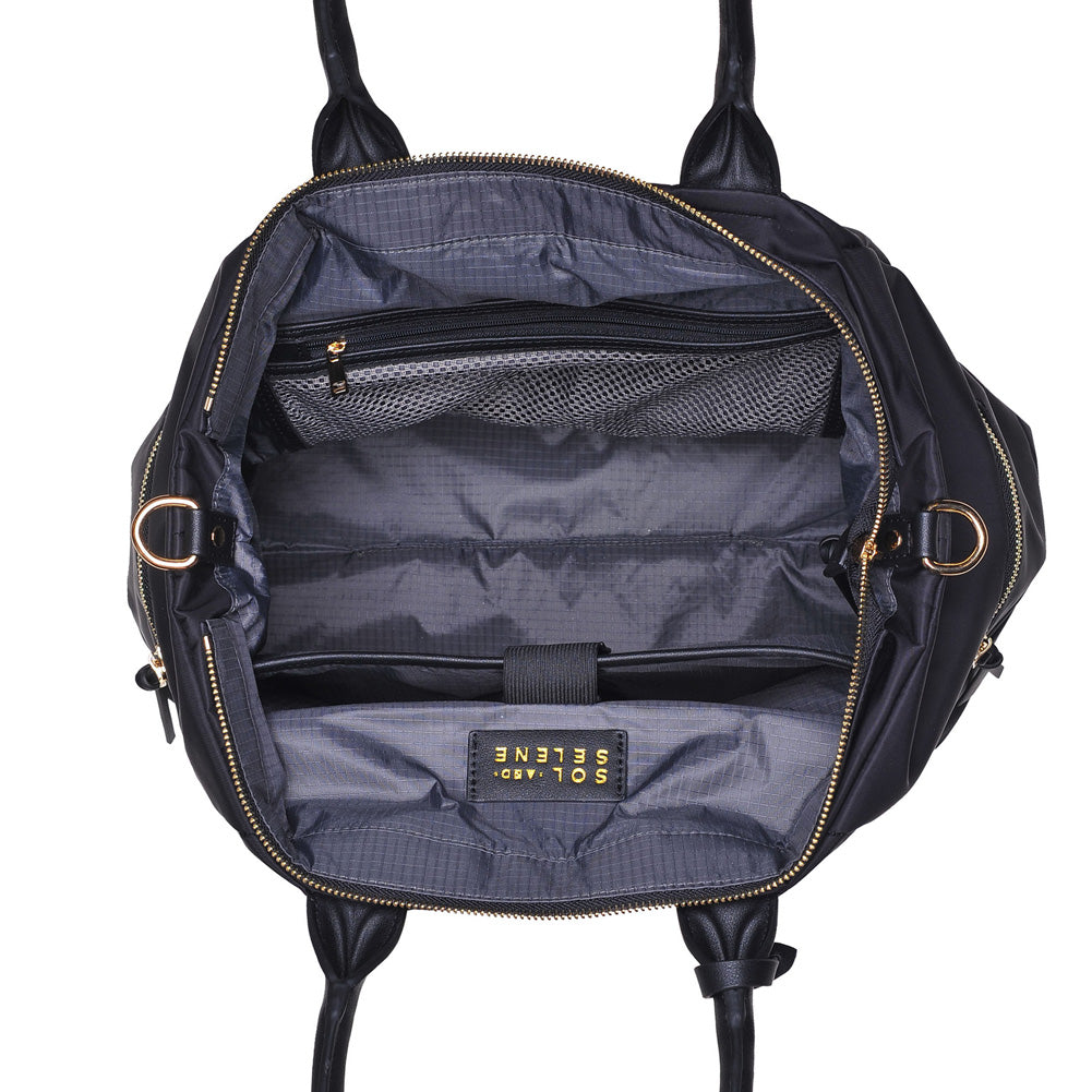 Product Image of Sol and Selene Jet Tote 841764101158 View 4 | Black