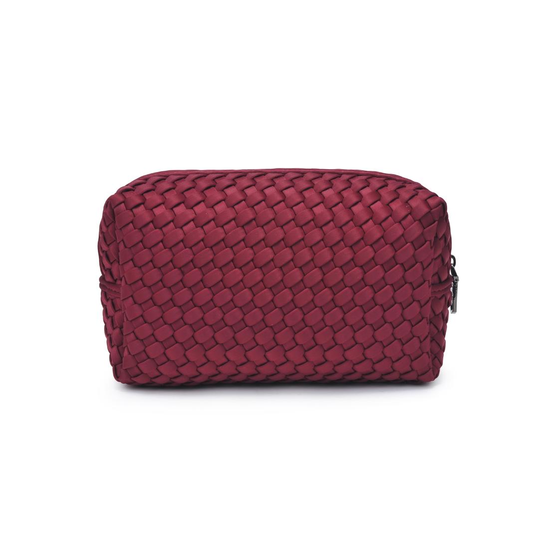 Sol and Selene Altitude - Woven Neoprene Cosmetic & Travel Organizer Pouch 841764112178 View 7 | Wine