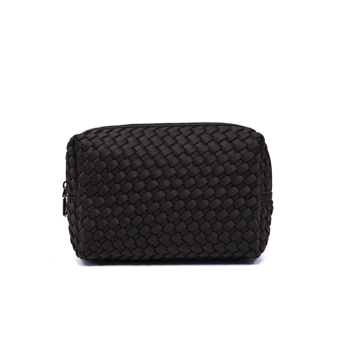 Sol and Selene Altitude - Woven Neoprene Cosmetic & Travel Organizer Pouch 841764112475 View 5 | Chocolate
