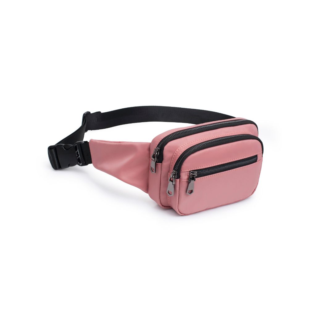 Product Image of Sol and Selene Hip Hugger Belt Bag 841764106603 View 6 | Pastel Pink