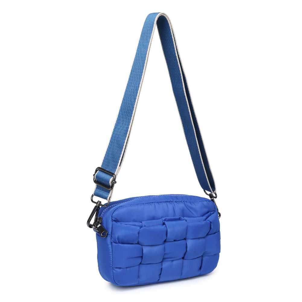 Sol and Selene Inspiration - Woven Nylon Crossbody 841764107624 View 6 | Cobalt