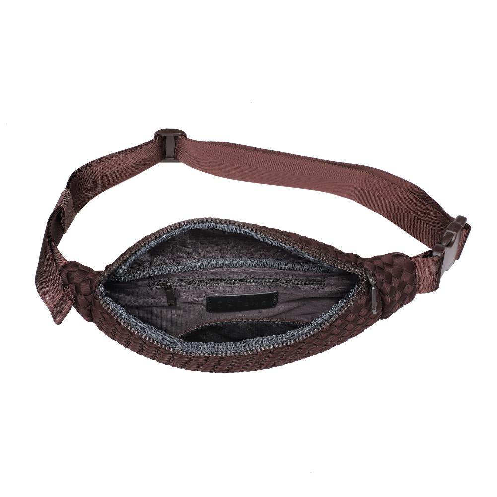 Product Image of Sol and Selene Aim High Belt Bag 841764110471 View 8 | Chocolate