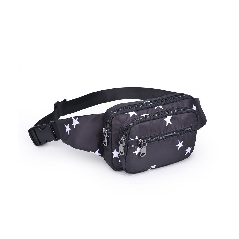 Product Image of Sol and Selene Hip Hugger Belt Bag 841764103947 View 6 | Black Star