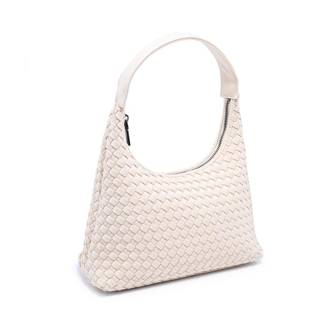 Sol and Selene Harmonia - Woven Neoprene Shoulder Bag 841764112543 View 6 | Cream