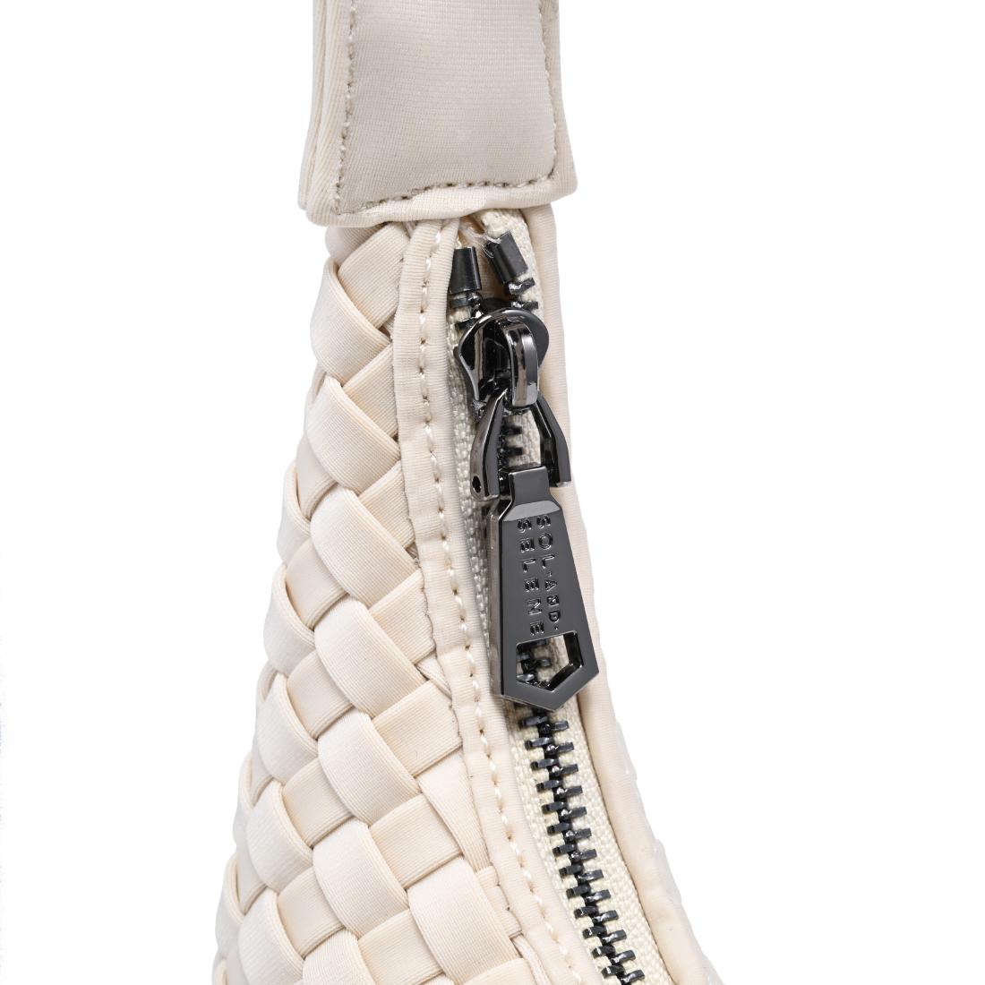 Sol and Selene Harmonia - Woven Neoprene Shoulder Bag 841764112543 View 8 | Cream