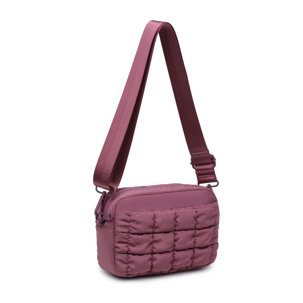 Product Image of Sol and Selene Inspiration - Quilted Nylon Crossbody 841764108423 View 6 | Mauve