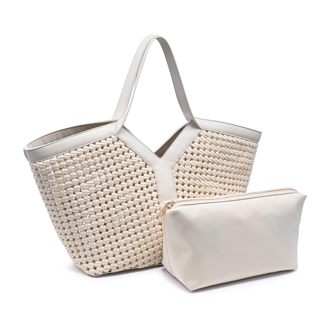 Sol and Selene Calypso Tote 841764112932 View 6 | Cream