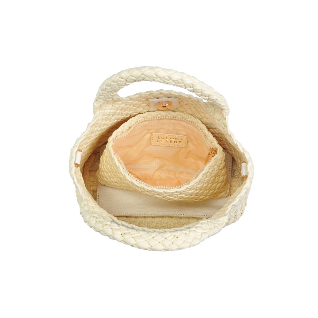 Product Image of Sol and Selene Sky's The Limit - Small Laced Up Eco-Edition Crossbody 841764111706 View 8 | Butter