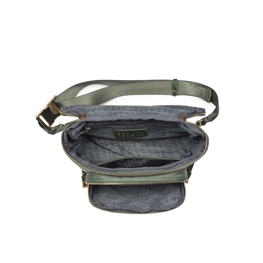 Product Image of Sol and Selene Double Take Belt Bag 841764104982 View 8 | Olive