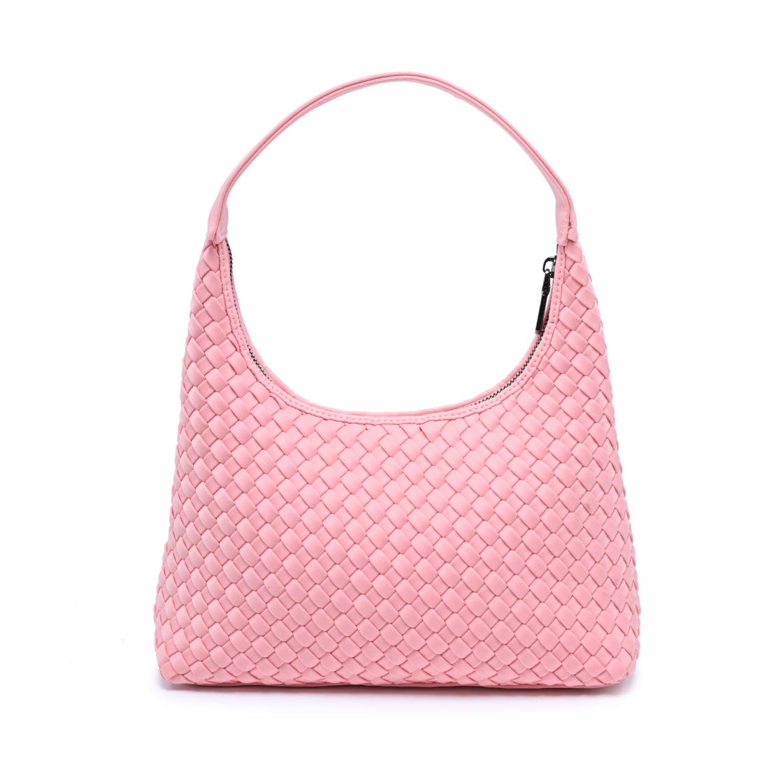 Sol and Selene Harmonia - Woven Neoprene Shoulder Bag 841764112512 View 7 | Blush