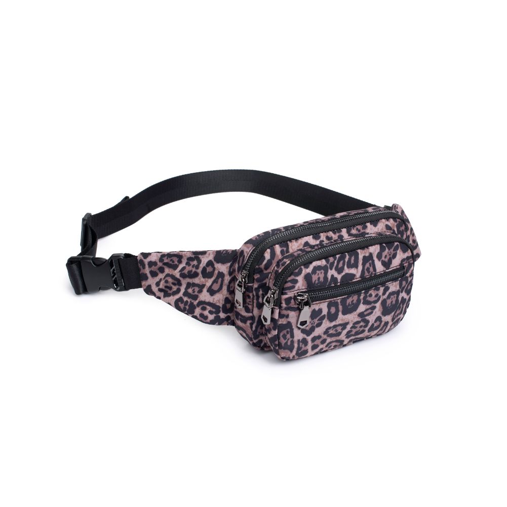 Product Image of Sol and Selene Hip Hugger Belt Bag 841764106610 View 6 | Leopard