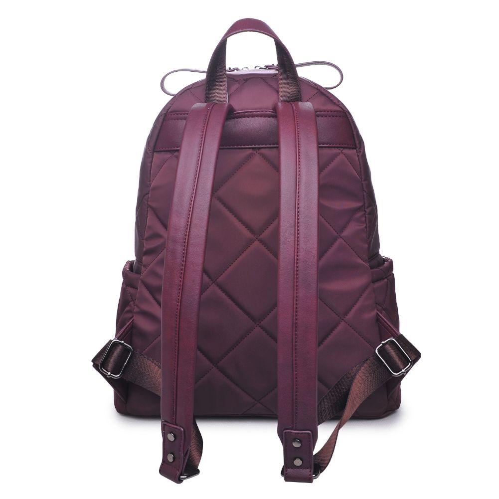 Sol and Selene Motivator - Medium Backpack 841764100090 View 7 | Eggplant