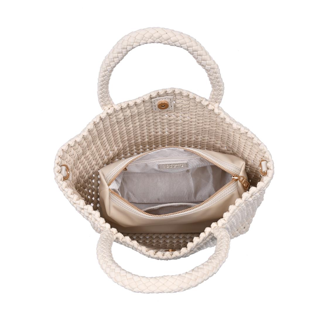 Product Image of Sol and Selene Ambrosia Medium Tote 841764112758 View 4 | Cream