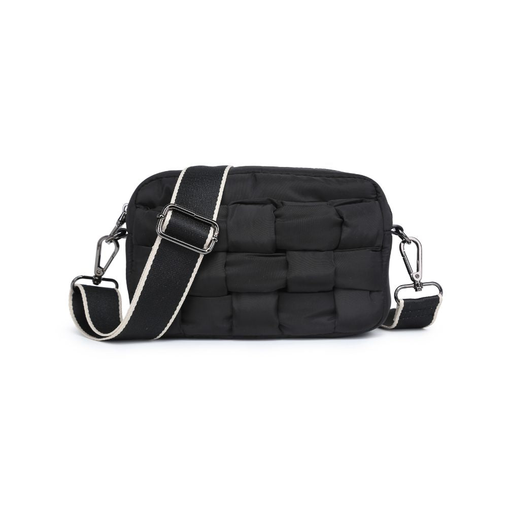 Sol and Selene Inspiration - Woven Nylon Crossbody 841764107570 View 5 | Black
