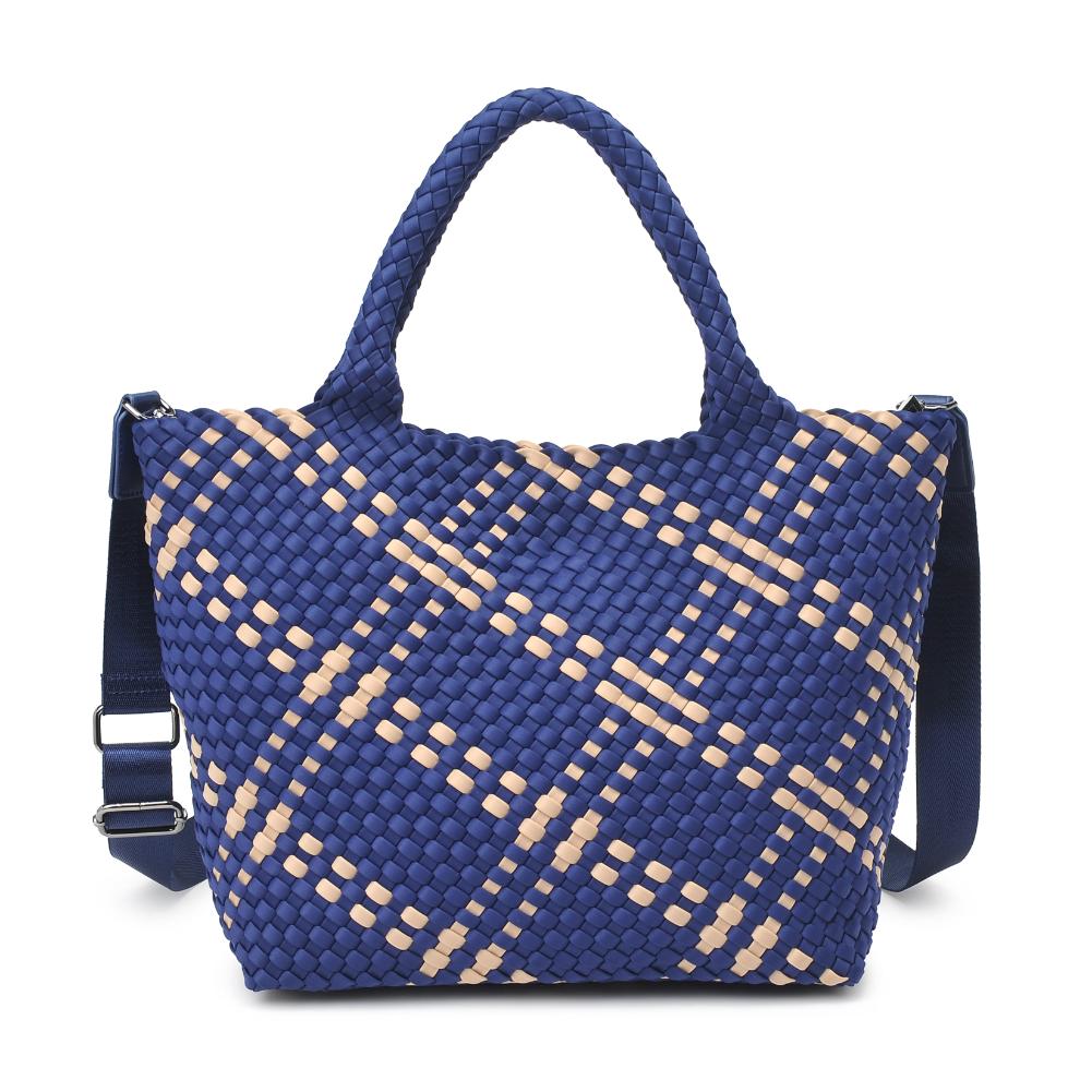 Product Image of Sol and Selene Sky's The Limit - Medium Tote 841764110358 View 7 | Navy Nude