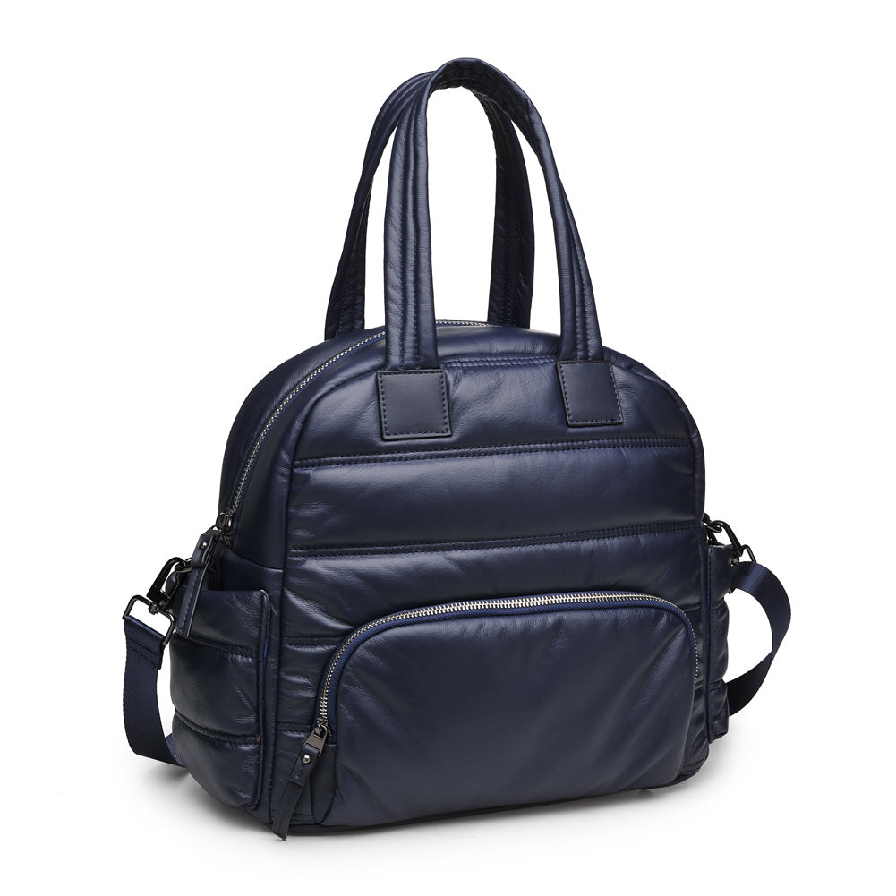 Product Image of Sol and Selene Heroine Satchel 841764103312 View 2 | Navy