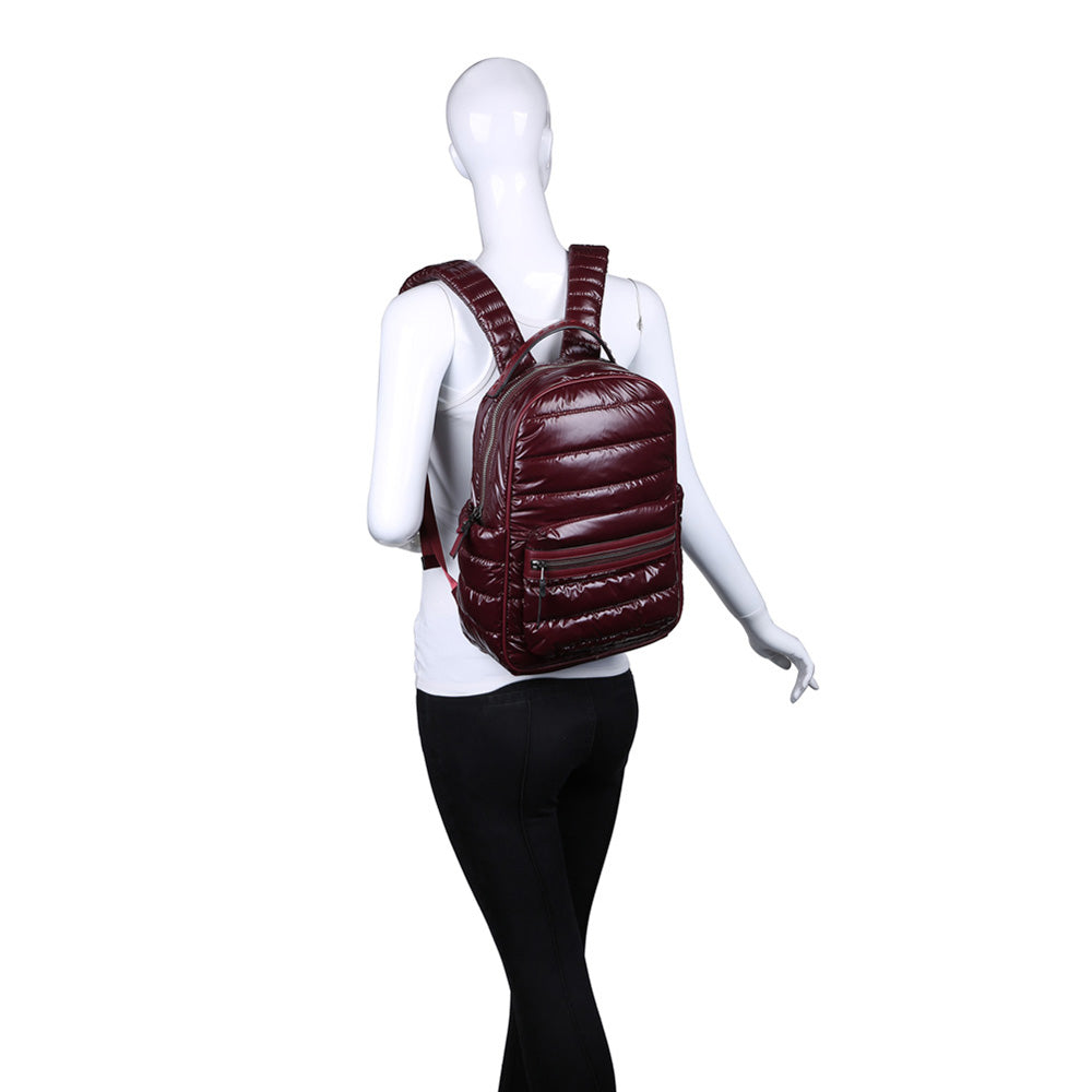 Product Image of Sol and Selene Stamina Backpack 841764103206 View 5 | Burgundy