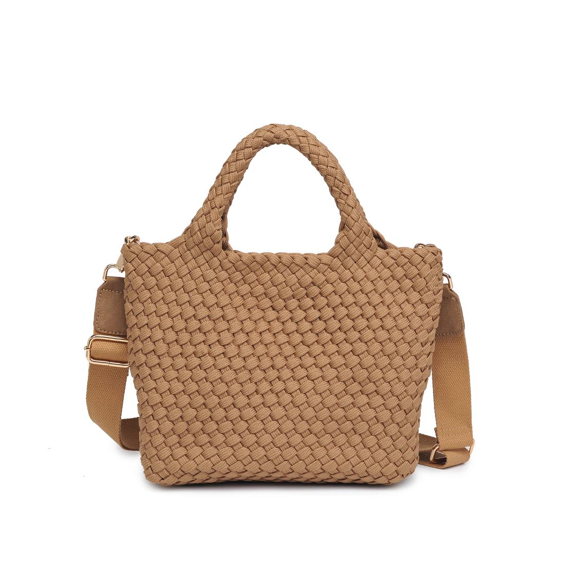 Product Image of Sol and Selene Sky's The Limit - Small Laced Up Eco-Edition Crossbody 841764111737 View 5 | Nude