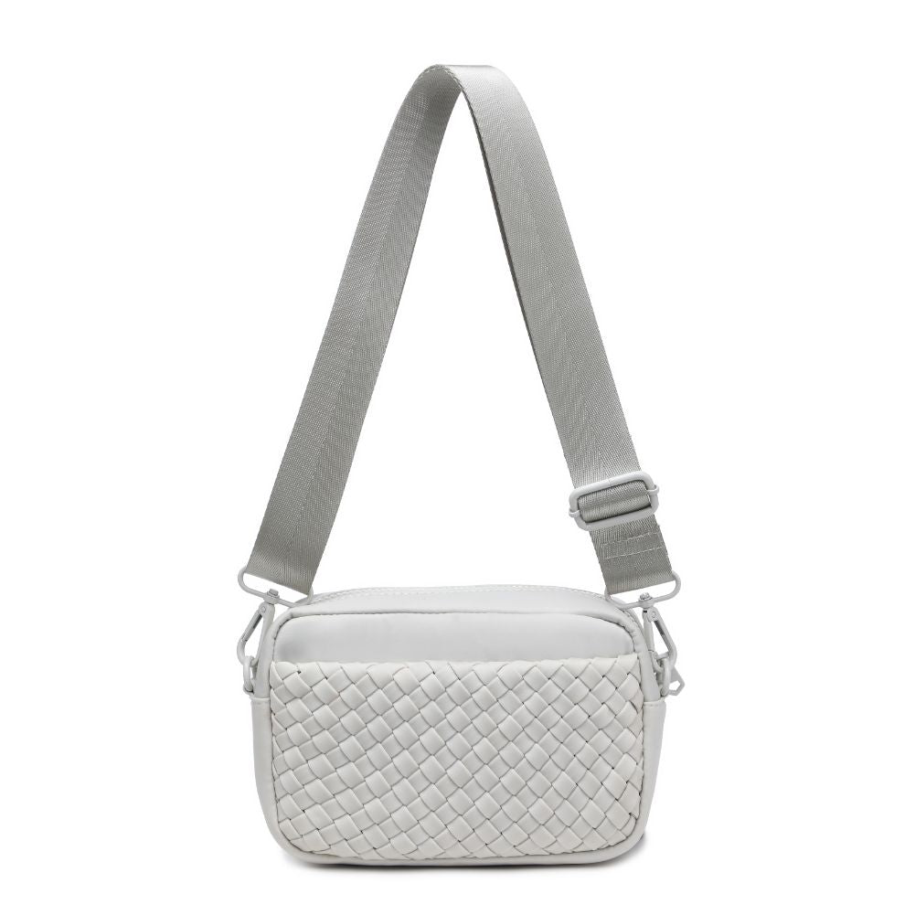 Product Image of Sol and Selene Inspiration - Woven Neoprene Crossbody 841764109215 View 7 | Bone